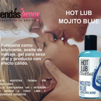 Lubricante íntimo comestible mojito cocktail hot lub TIENDAS