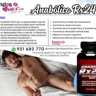 Anabolic RX24 es un potenciador natural de testosterona desa