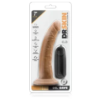 Dr.Skin Dave dildo marron TIENDAS AMOR MIRAFLORES 