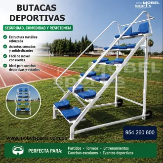 Butacas Deportivas - Renueva tus espacios deportivos