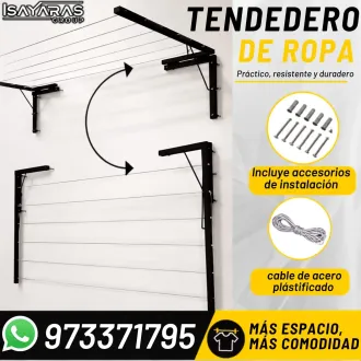 Tendedero abatible de ropa Isayaras GROUP