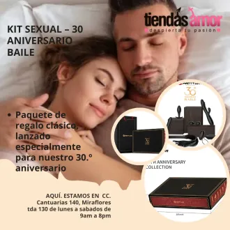 KIT SEXUAL 30 ANIVERSARIO BAILE TIENDAS AMOR MIRAFLORES 
