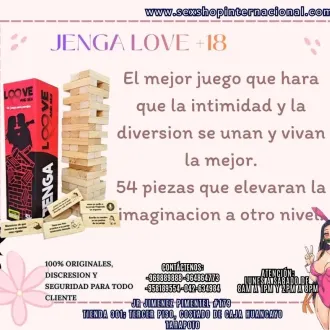 JENGA LOVE PERO AHORA EN UNA VERSION MAS ATREVIDA SAN MARTIN