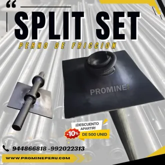 Split Set para Sostenimiento de Roca Macizo roco Mina