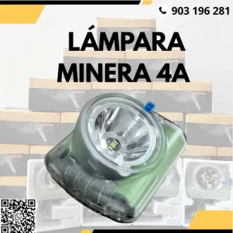 LÁMPARA MINERA 4A - PROMINE PERU