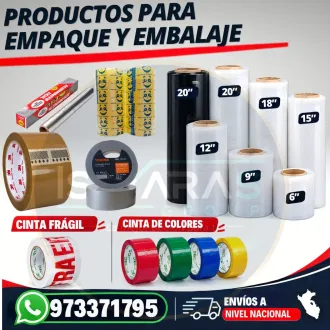 EMPAQUES Y EMBALAJE COMPLETO TODO PARA TUS ENVÍOS