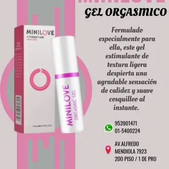GEL MINILOVE ESTIMULANTE QUE DESPIERTA EL PLACER DE TU MUJER