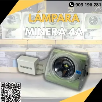 LÁMPARA MINERA 4A WISDOM - PROMINE PERU