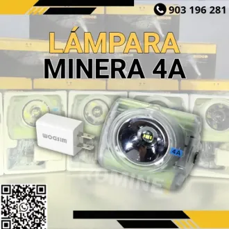 LÁMPARA MINERA 4A - PROMINE PERU