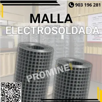 MALLA ELECTROSOLDADA REFUERZO SEGURO Y RESISTENTE PROMIN