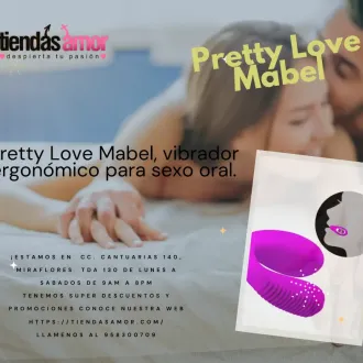  Vibrador para estimulacion del sexo oral Mabel pretty love