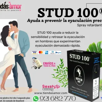 STUD 100 DELAY RETARDANTE EN SPRAY 9.6 LIDOCAINA Desarrol