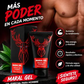 Maral Gel para el agrandamiento del pene de 50 ml Desarrolla