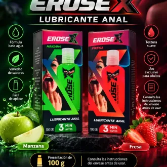LUBRICANTE ANAL EROSEX COMESTIBLE DILATA Y ADORMECE LA ZONA 