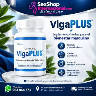 VIGA PLUS SUPLEMENTO HERBAL QUE MEJORA EL RENDIMIENTO DIARIO
