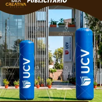 TOTEM PUBLICITARIO INFLABLE ILUMINADO PARA EVENTOS BTL
