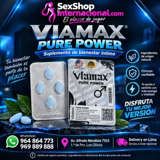 POTENCIA TU RENDIMIENTO CON VIAMAX PURE POWER NATURAL 