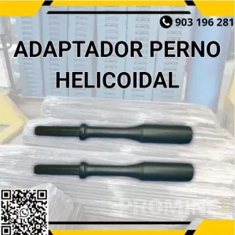ADAPTADOR DE PERNO HELICOIDAL CONEXIÓN SEGURO PARA MINERÍA
