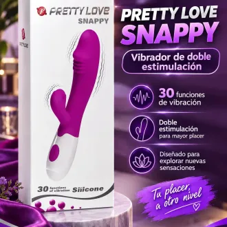PRETTY LOVE SNAPPY Vibrador de doble estimulación ORIGINAL