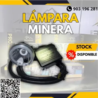 LÁMPARA MINERA WISDOM - PROMINE 