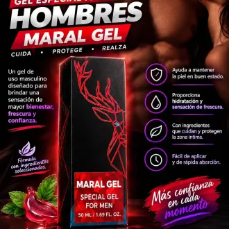 MARAL GEL CUIDADO MASCULINO FRESCURA CONFIANZA Y VITALIDA
