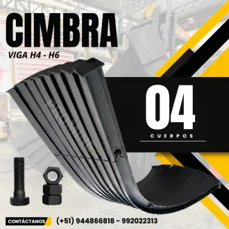 Cimbra minera H4-H6 . galerías y túneles