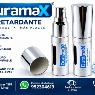 RETARDANTE EN GEL - DURAMAX EN SEX SHOP LINCE