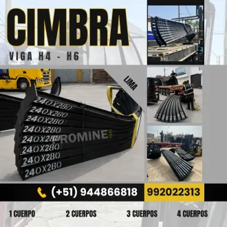 CIMBRAS PARA SOSTENIMIENTO DE TÚNELES MINEROS