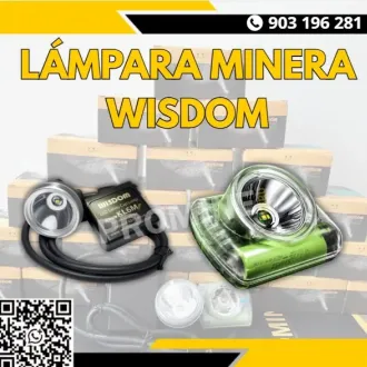 LÁMPARA MINERA WISDOM - PROMINE PERU