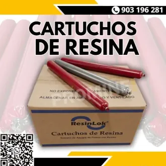 CARTUCHO DE RESINA FIJACIÓN RÁPIDA Y SEGURA