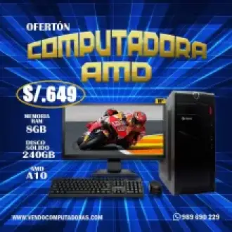 Computadora AMD Teros en Oferta. Potencia y Eficiencia al Mejor Precio 