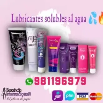 LOS MEJORES LUBRICANTES A BASE DE AGUA - MEJORA LA SEQUEDAD INTIMA-SEXSHOP LIMA 971890151 