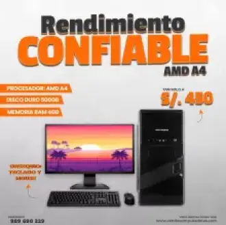  Descuento Especial Mejora con AMD A4 
