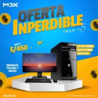 OFERTA ÚNICA Disfruta el Poder de la PC Core i5