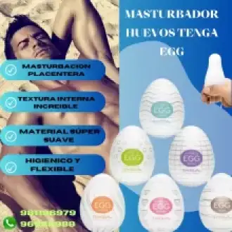 MASTURBADOR MASCULINO - HUEVOS TENGA EGG-SILICONA-SEXSHOP LIMA 971890151