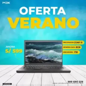 Siente la brisa fresca y la velocidad de la ThinkPad T450 Una combinación imbatible.