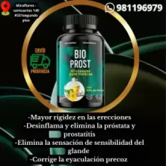 ORIGINAL POTENCIADOR BIO PROST-TRATA Y CURA LA PROSTATA-SEXSHOP LIMA 971890151 