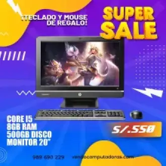 Más por menos Computadora All-in-One HP a precio insuperable