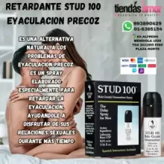 STUD 100 Retardante En Spray Efectivo Y Rápido