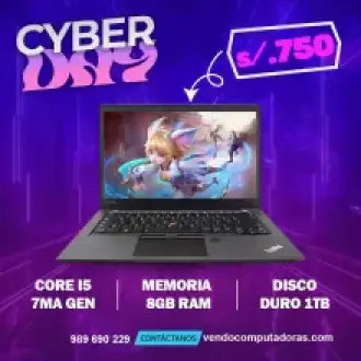  Rendimiento Confiable Laptop Lenovo ThinkPad T470 Disponible 