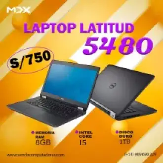 Tu Socio en Productividad Laptop Dell Latitude 5480