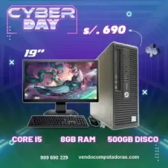  Potencia y Estilo en uno PC HP ProDesk 400 G3 en Venta.