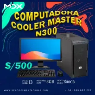 Actualiza tu experiencia informática con la Cool Master N300. Hazte con la tuya hoy mismo 