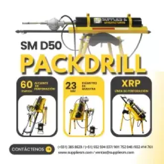 MÁQUINA VERSÁTIL PERFORADORA PACK DRILL SM D50
