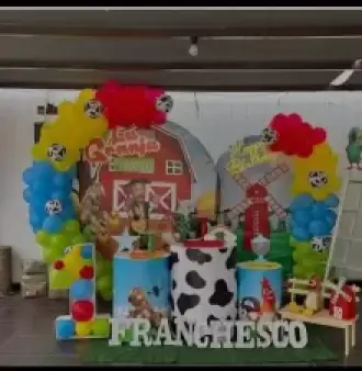 Alquilamos mobiliario y menaje para fiestas infantiles