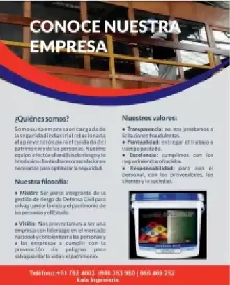 RETARDANTE DE FUGO PINTURA IGNIFUGA