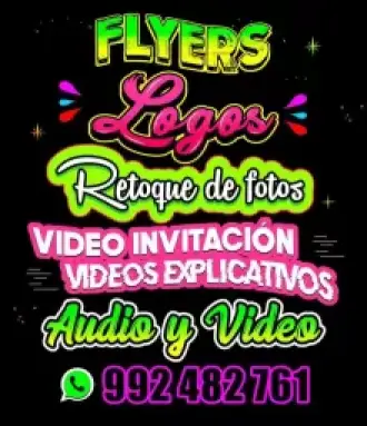 Flyers - Logos - Páginas web - Retoque de fotos 
