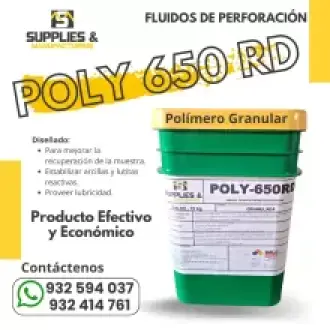 POLY 650RD Aditivo Fluidos para minería