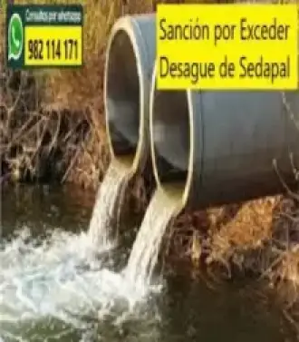 REDUCCION DE VALOR MÁXIMO ADMISIBLE VMA DE DESAGUE SEDAPAL EN LIMA EN LIMA CALLAO