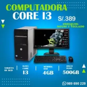 OFERTA ESPECIAL EN COMPUTADORA